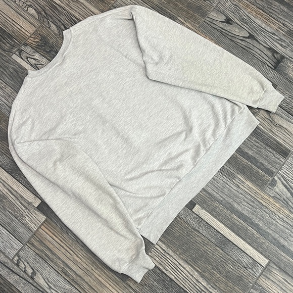 🔥🏈 Vintage NFL Super Bowl XXXV Giants vs Ravens Graphic Crewneck Sweatshirt Sz L - Picture 8 of 9